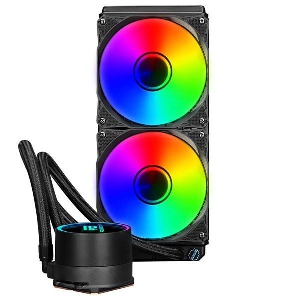 POWERBOOST 240mm DEEP PB-LCS-PI240 ARGB Sıvı Soğutmalı AM5-1851p İşlemci Fanı