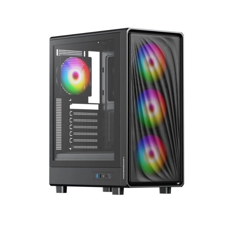 POWERBOOST 650W 80+ BRONZE PBA5065B-650W Gaming Mid-Tower PC Kasası