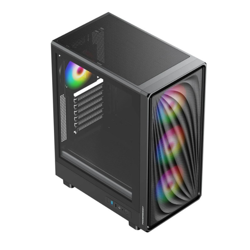 POWERBOOST 650W 80+ BRONZE PBA5065B-650W Gaming Mid-Tower PC Kasası