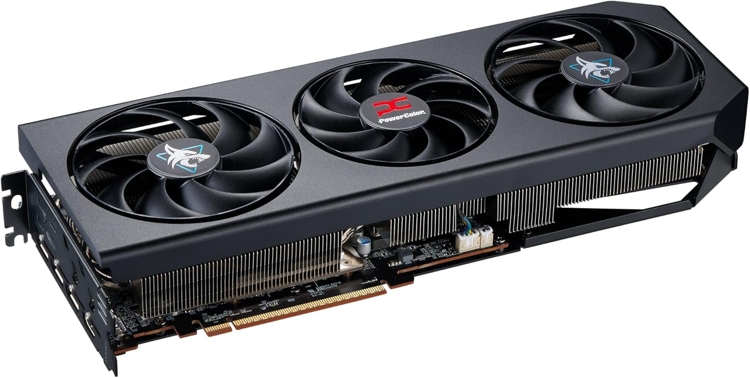 POWERCOLOR 16GB RX9070XT Reaper GDDR6 256bit HDMI DP PCIe 5.0