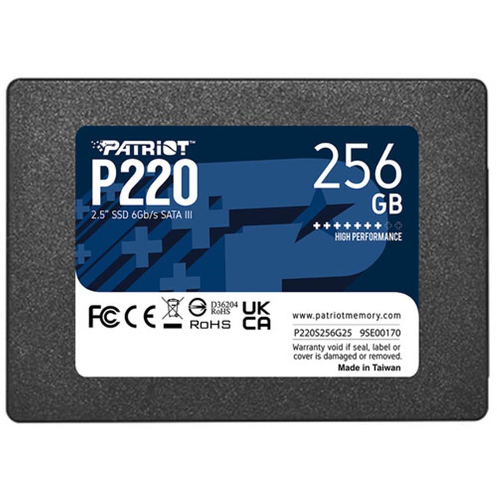 Patriot 256GB P220 550-490MB-s 2.5