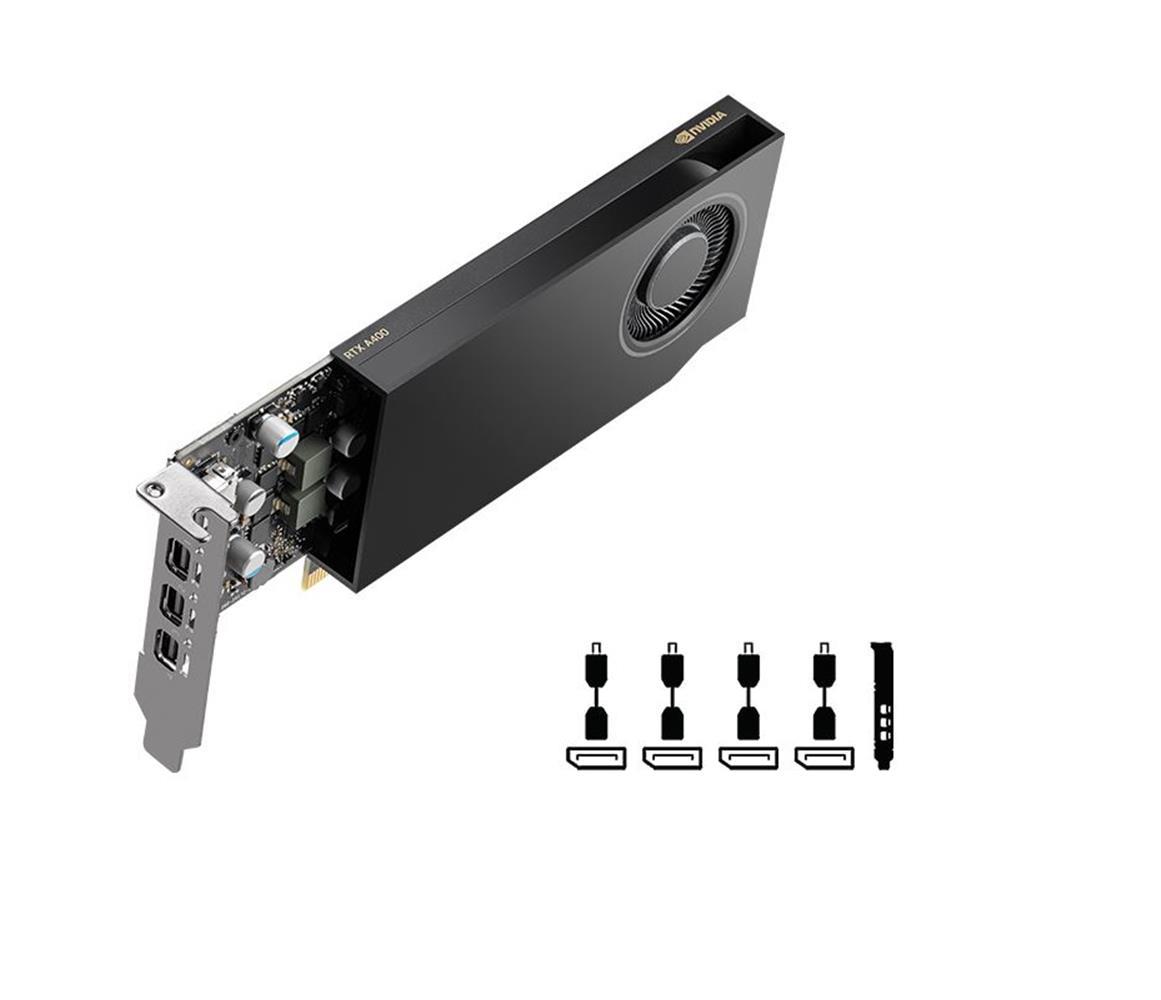 Pny Nvidia RTX A400 VCNRTXA400-PB 64 Bit GDDR6 4 GB Ekran Kartı (Aksesuarsız)