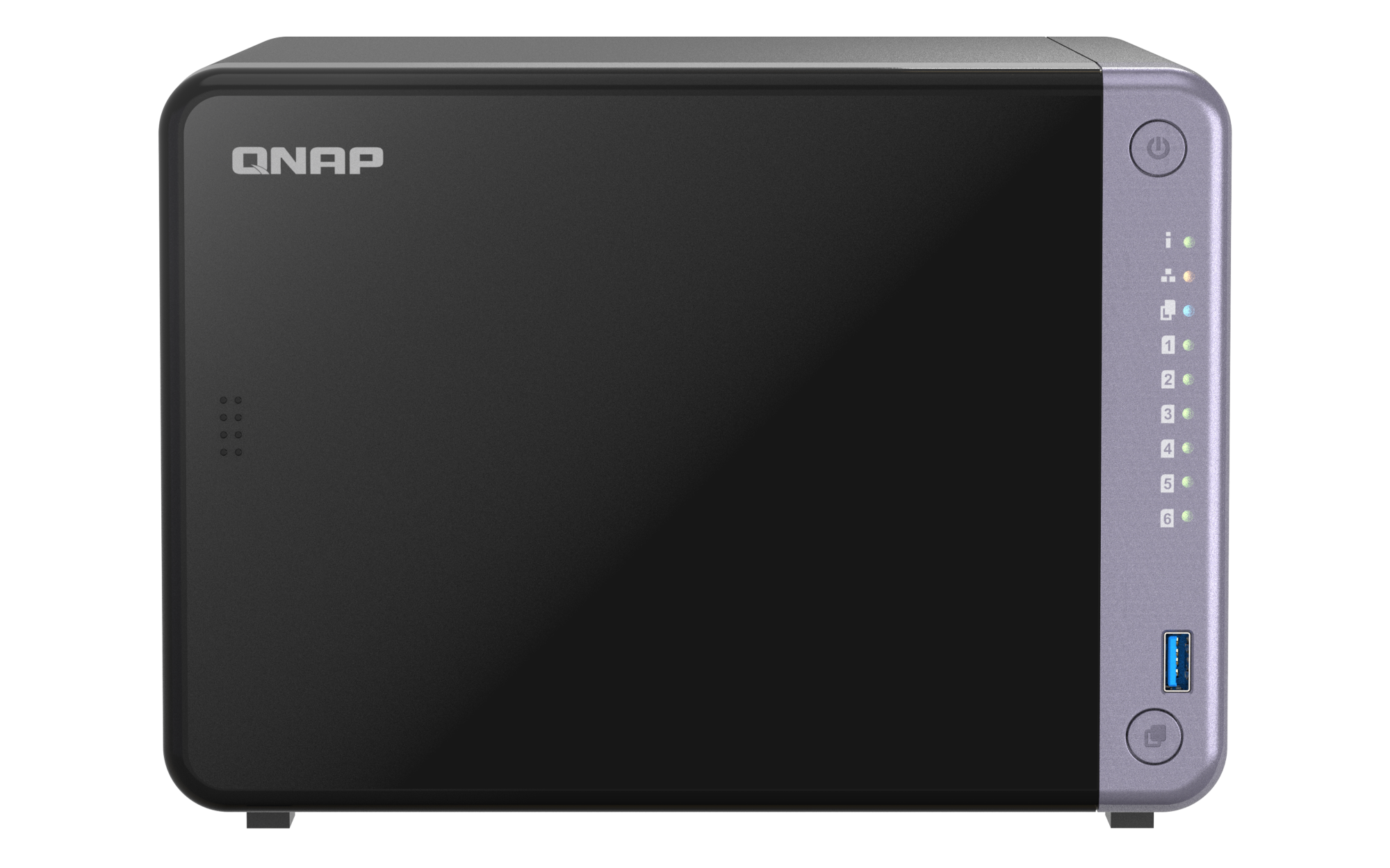 QNAP 6diskli Alpine AL524 QC-4GB RAM-2-10GbE SFP+ Nas Server TS-632X