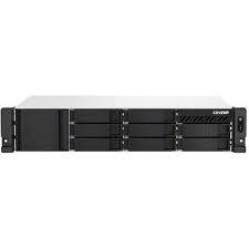 QNAP 8diskli Ryzen V1500B QC-4GB RAM-2.5GbE Nas Server TS-873AeU-RP-4G