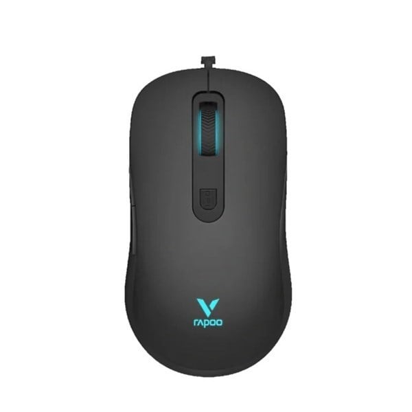 RAPOO V16RGB Kablolu USB RGB 12800dpi Siyah Mouse (11928)