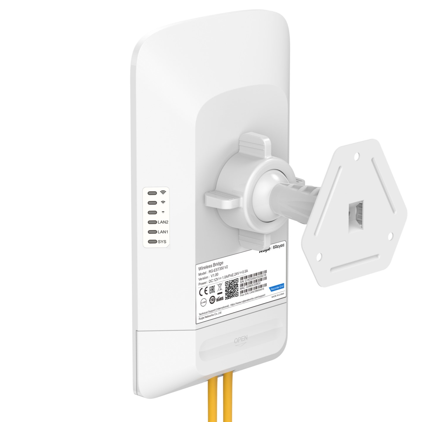RUIJIE REYEE RG-EST350 10dbi 867mbps 5ghz 5+km Harici Access Point 2-li Set