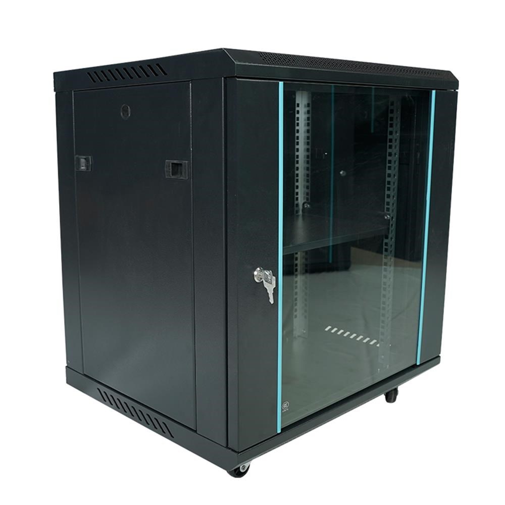Racksan MT-6616S 16U Duvar Tipi Kabinet (640-600-600) Raf+Fan+Priz