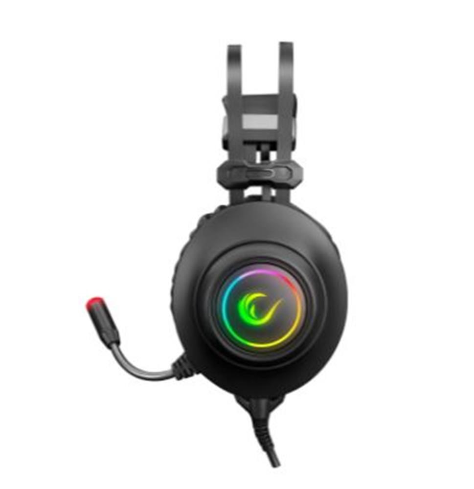 Rampage RM-K1 PULSAR Siyah Usb 7.1 Surround+Titreşim RGB Gaming Oyuncu Mikrofonlu Kulaklık