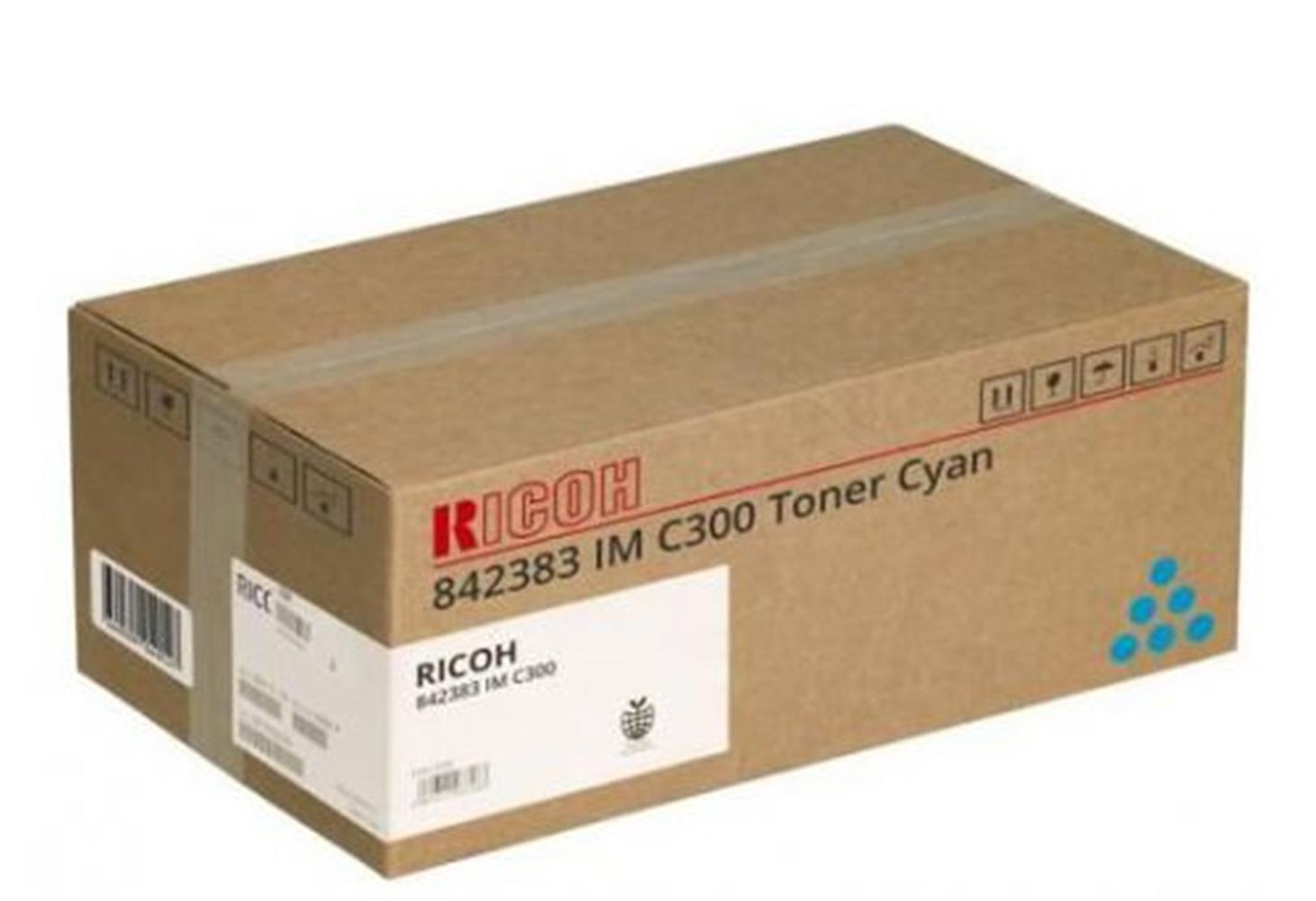 Ricoh IM C300 Cyan Mavi Orjinal Fotokopi Toneri IM C300-300F 6.000 Sayfa Gr-C4 