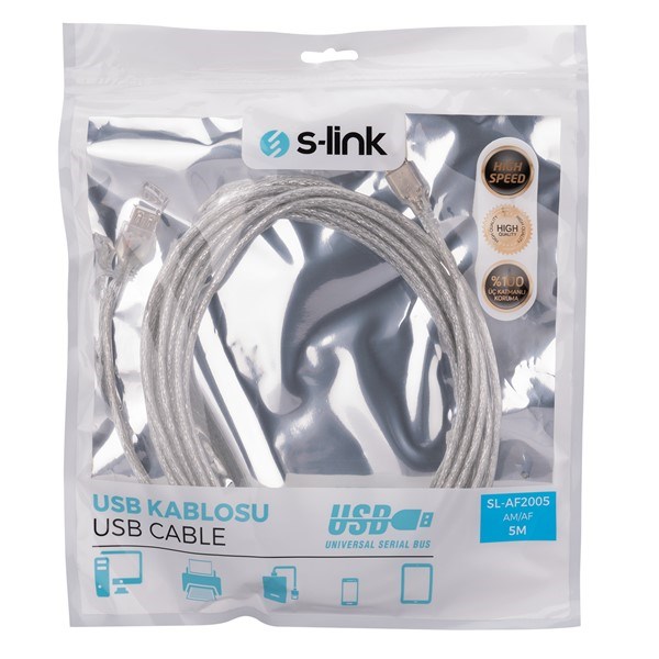 S-LINK 5metre SL-AF2005 Uzatma Kablosu