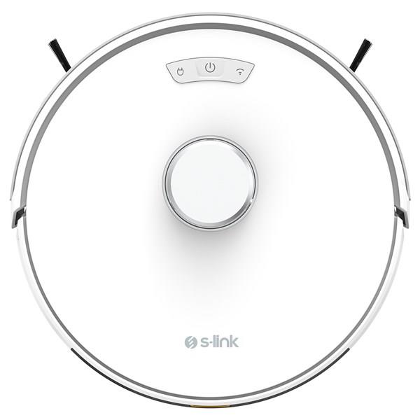 S-LINK C45 Max 2700 Vakumlu Gerçek 3000mAh Yüksek Emişli Akıllı Robot Süpürgesi