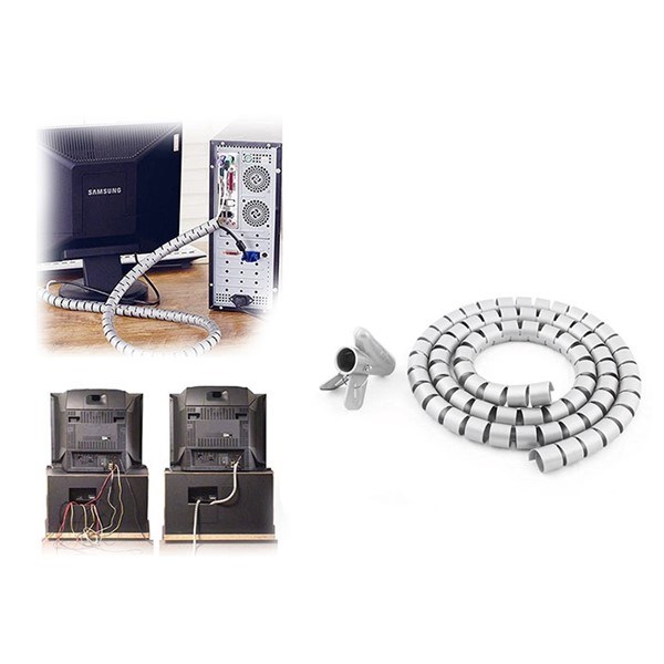 S-LINK SL-195 Gri Kablo Düzenleyici & Toplayıcı
