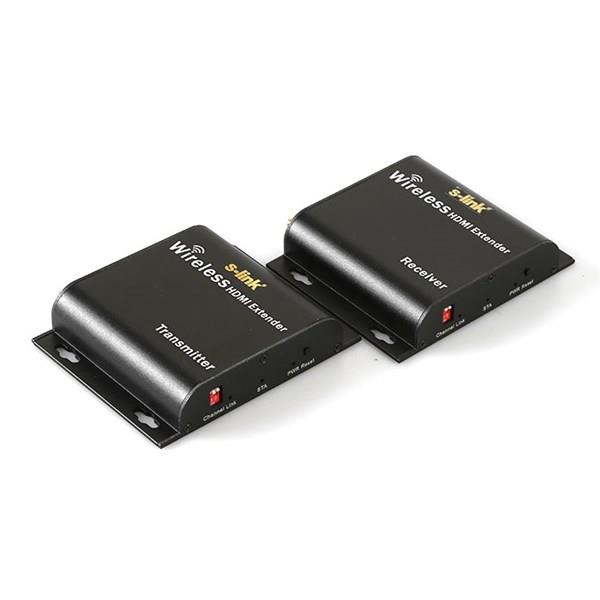 S-LINK SL-HDWEX300M Kablosuz 5.8Hz HDMI Extender 300m Uzatıcı