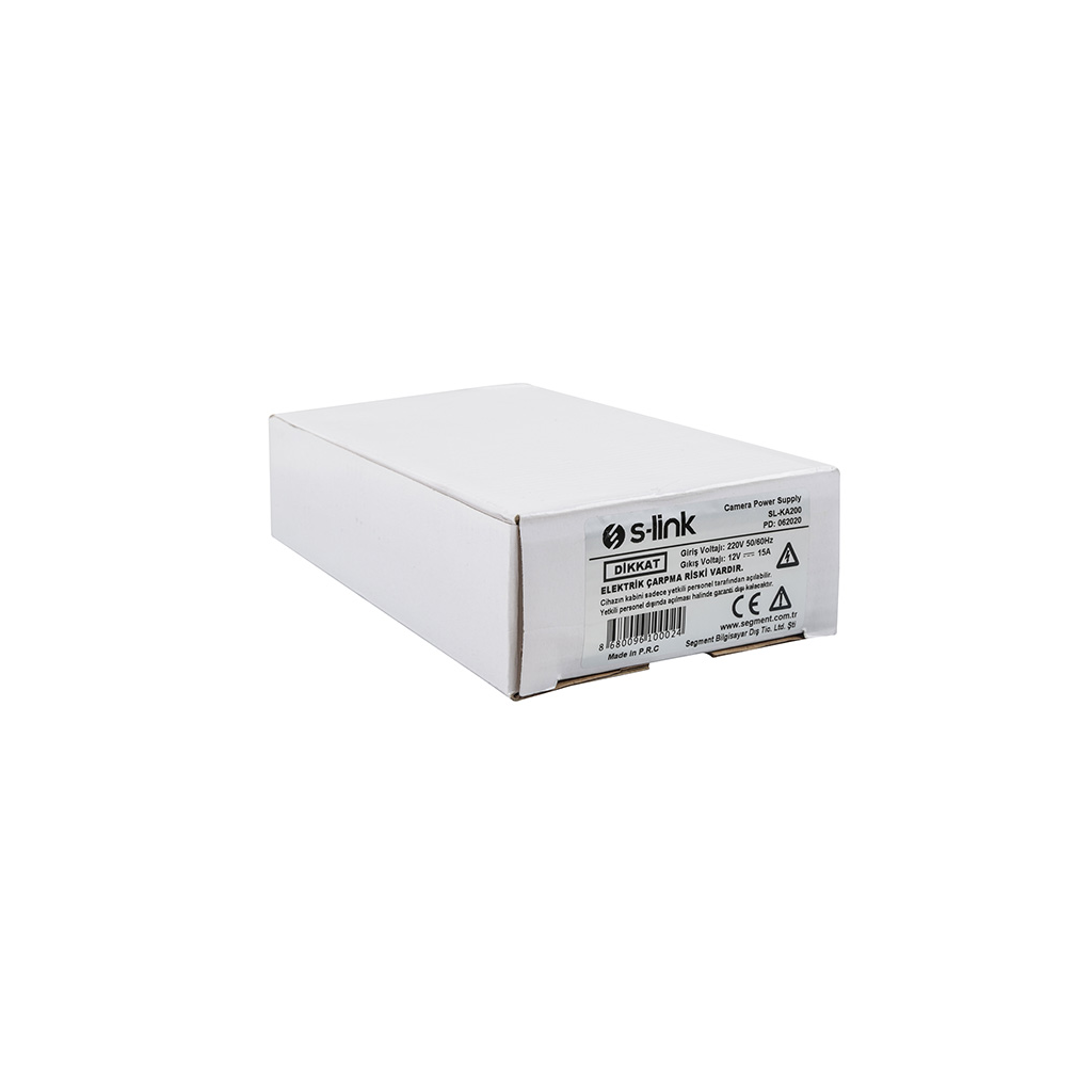 S-LINK SL-KA200, 12V, 15A, Switch Mode, DC ADAPTÖR