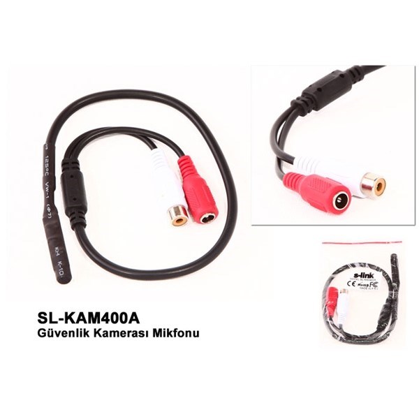 S-LINK SL-KAM400A Güvenlik Kamera Mikrofonu