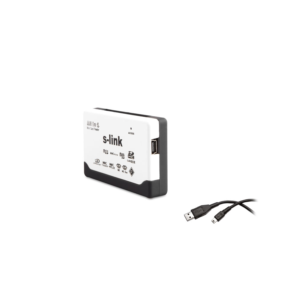 S-LINK SLX-A62, All In One, CARD READER, USB 2.0,