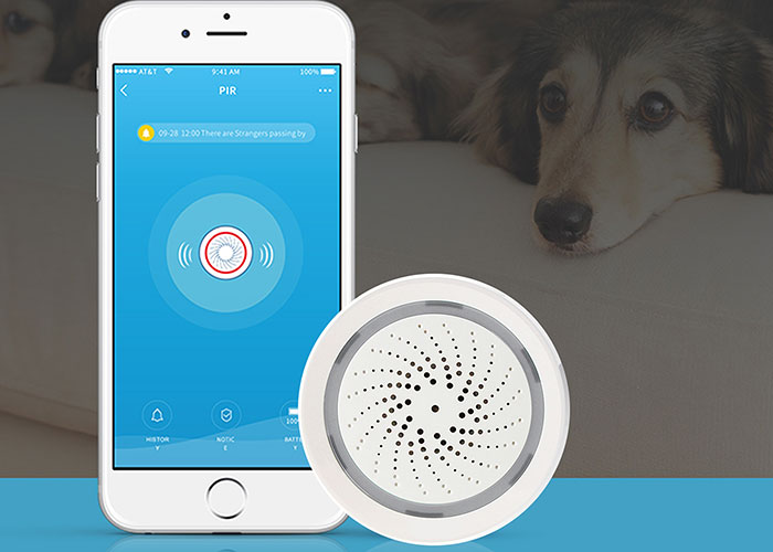 S-LINK Swapp SL-EG03 Isı ve Nem Göstergeli Kablosuz Siren