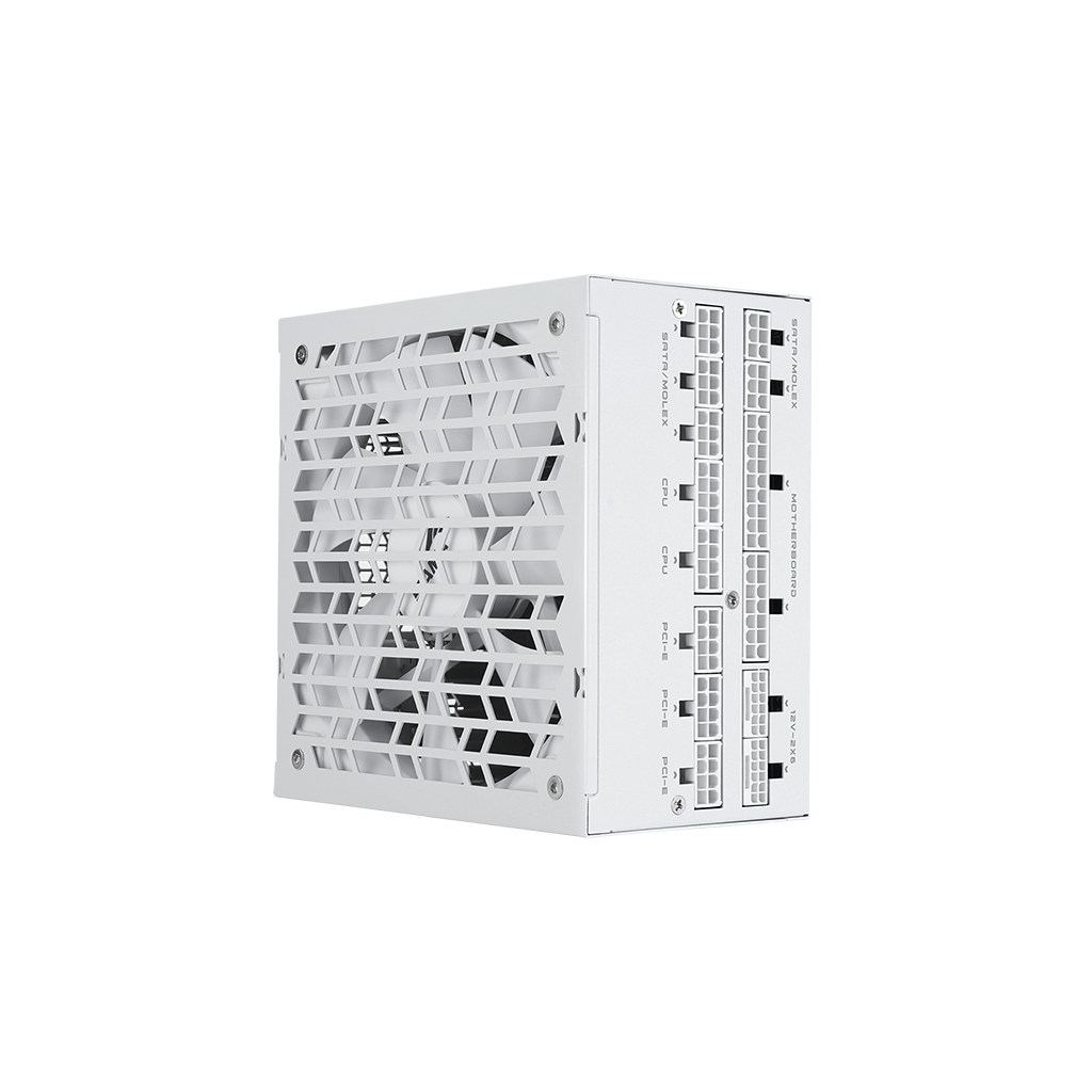 SAMA P1200, 1200W, White, 80+ Platinum, Cybenetics Certified, Full Modüler, PCIE 5.1, ATX3.1, Beyaz, GAMING, ATX, Power Supply (PSU)