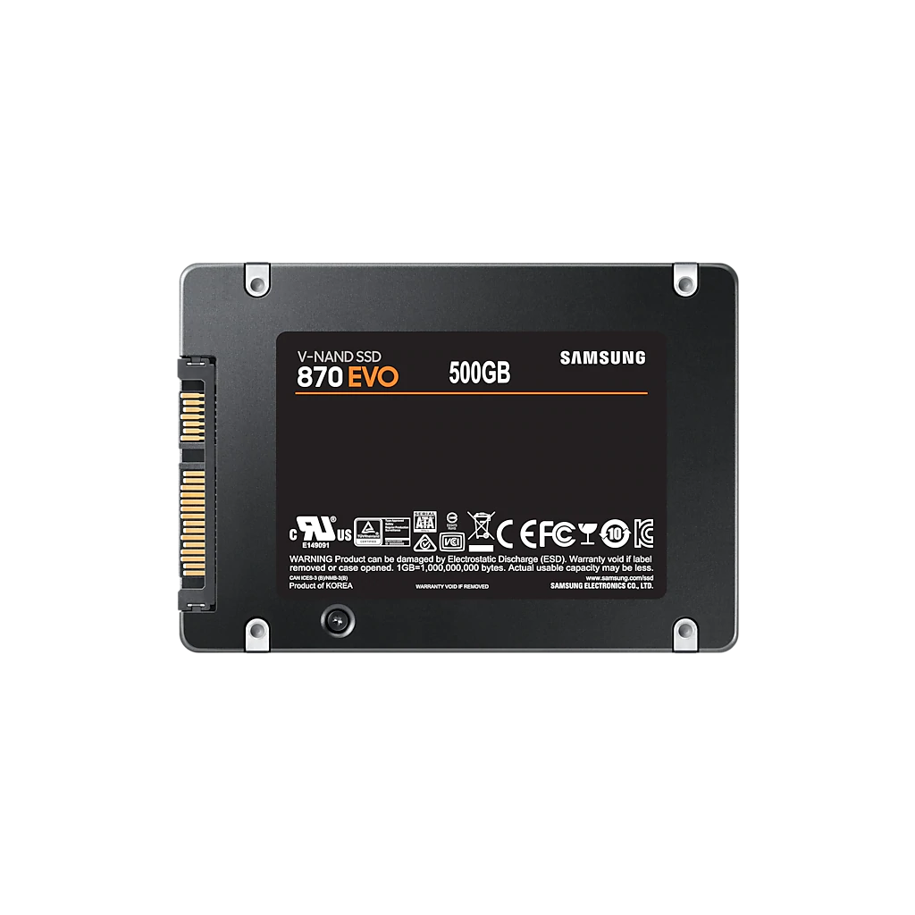 SAMSUNG MZ-77E500BW, 870 EVO, 500GB, 560/530, 2,5