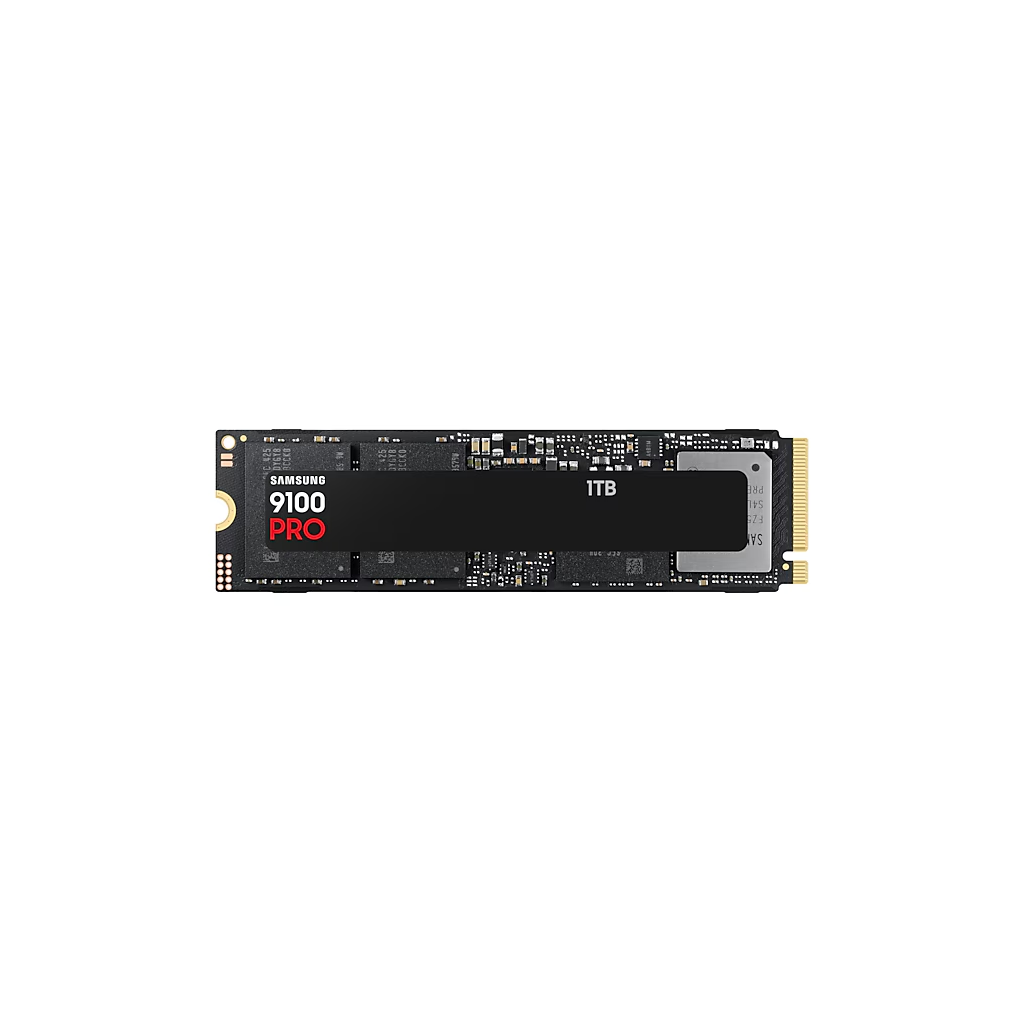 SAMSUNG MZ-VAP1T0BW, 9100 PRO, 1TB, 14700/13300, Gen5, NVMe PCIe M.2 2280, SSD (Türkiye Distribütörü Garantili)