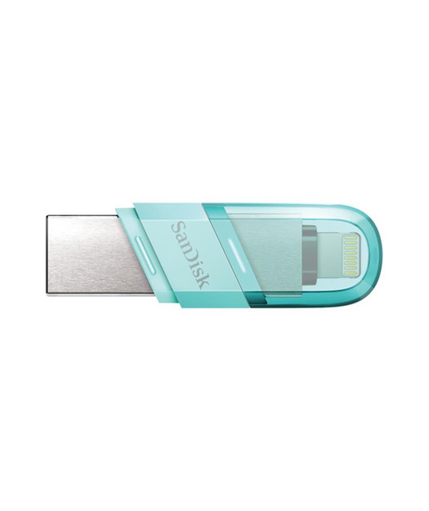 Sandisk SDIX90N-128G-GN6NJ 128GB Apple iXpand Type A + Lightning Mint Color Flash Bellek