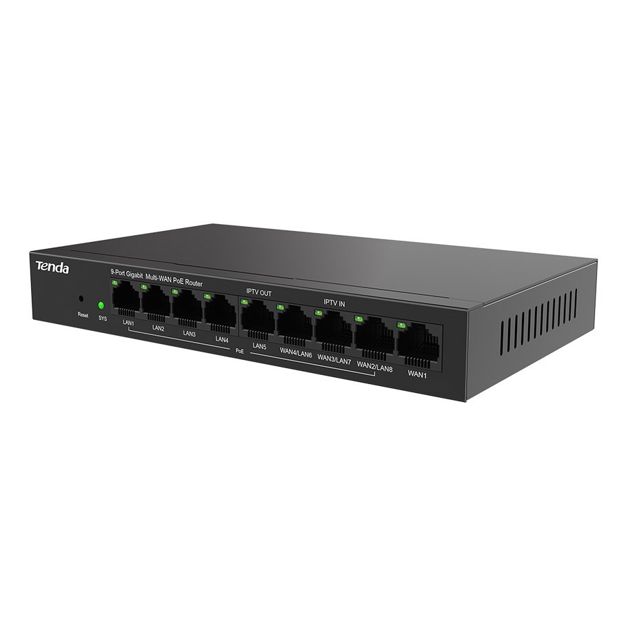 TENDA 9port GO-8G-POE Poe Router