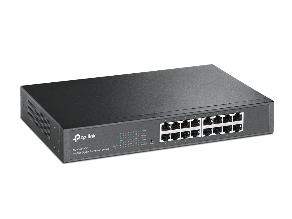 TP-LINK 16port Gigabit Yönetilebilir Switch TL-SG1016DE