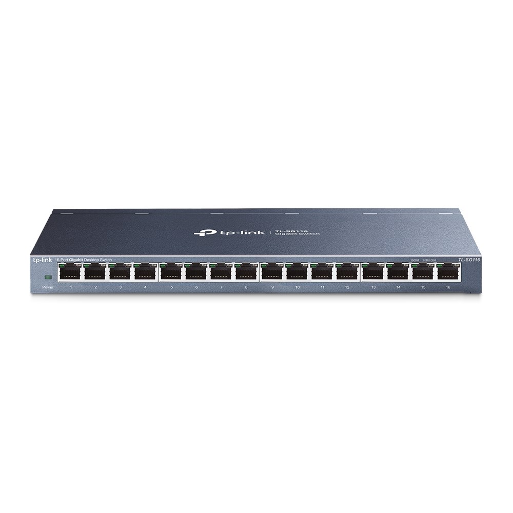 TP-LINK 16port Gigabit Yönetilemez Switch TL-SG116