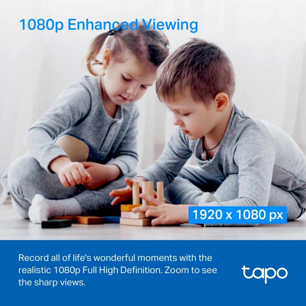 TP-LINK 2mp 4mm Kablouz Wıfı Ev Güvenlik Kamerası - Tapo C200