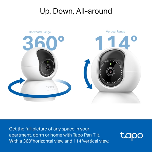 TP-LINK 5MP PAN-TILT Tapo C230 WİFİ Kamera
