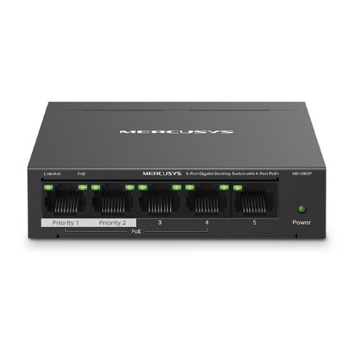 TP-LINK 5port 65w 4port PoE MS105GP GIGABIT Yönetilemez Switch