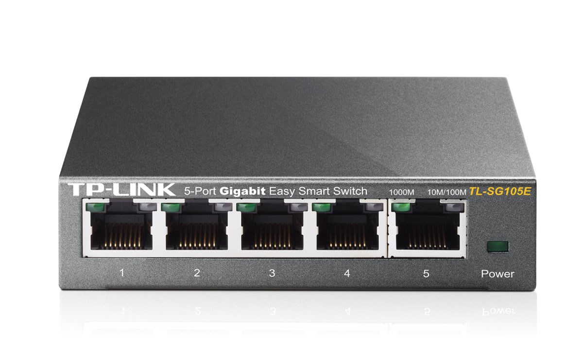 TP-LINK 5port Gigabit Yönetilebilir Switch TL-SG105E