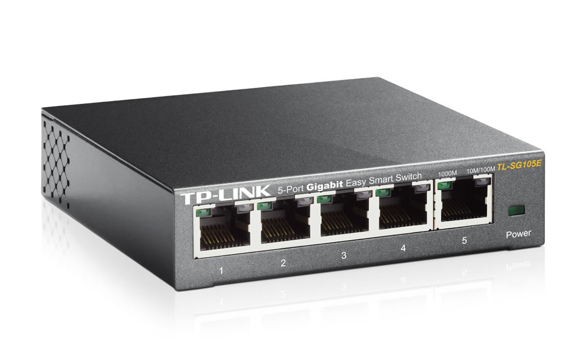 TP-LINK 5port Gigabit Yönetilebilir Switch TL-SG105E