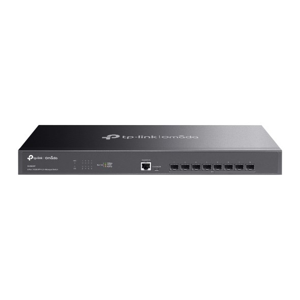 TP-LINK 8-10GbE SFP Yönetilebilir Switch Omada TL-SX3008F