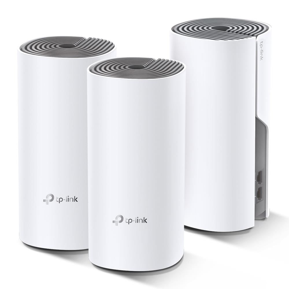 TP-LINK DECO E4-3P WIFI5 AC1200 Dual Band Mesh Router 3-lü set