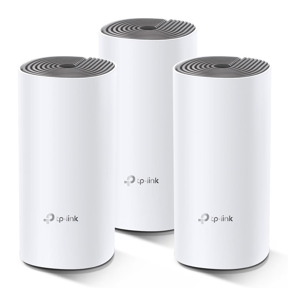 TP-LINK DECO E4-3P WIFI5 AC1200 Dual Band Mesh Router 3-lü set