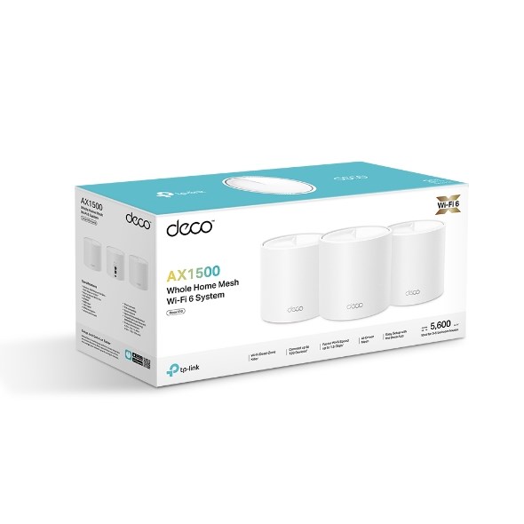 TP-LINK DECO-X10-3P AX1500 Mesh Router 3-lü paket