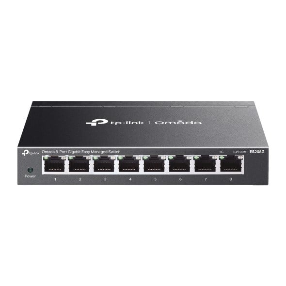 TP-LINK ES208G 8PORT KOLAY YÖNETİLEBİLİR SWITCH