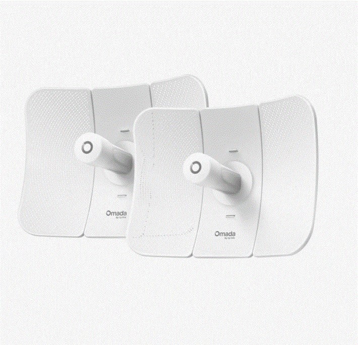 TP-LINK OMADA Beam Bridge 5 UR KIT Gigabit 5Ghz AC867 2 Anten Bridge Access Point 2li set