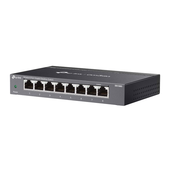 TP-LINK OMADA DS108G 8-PORT GIGABIT UNMANAGED DESKTOP SWITCH