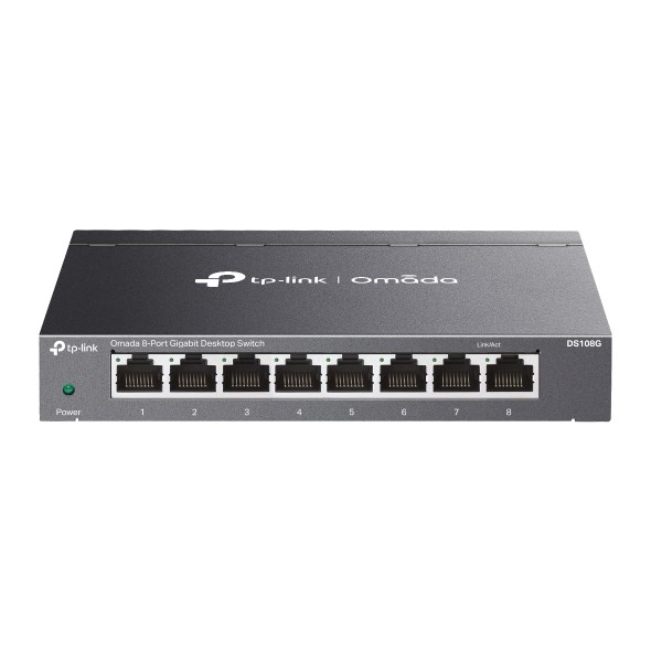 TP-LINK OMADA DS108G 8-PORT GIGABIT UNMANAGED DESKTOP SWITCH