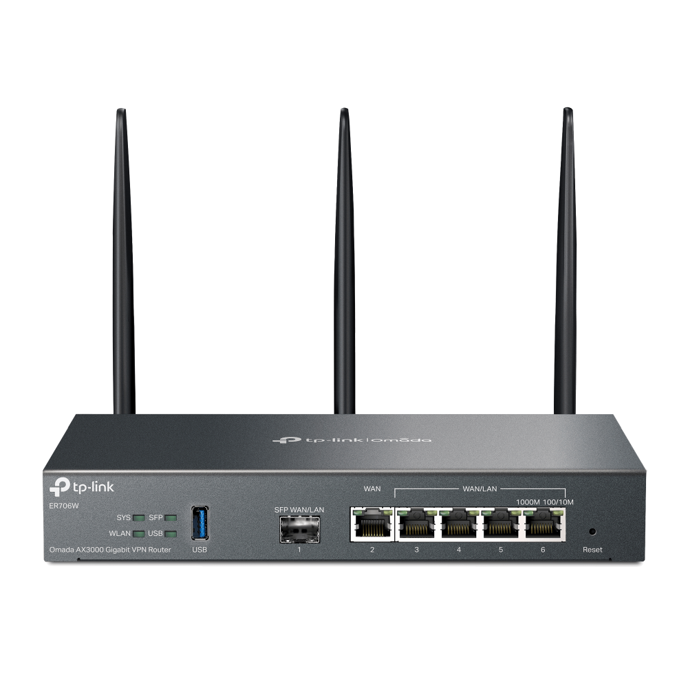 TP-LINK Omada ER706W AX3000 Gigabit VPN Router