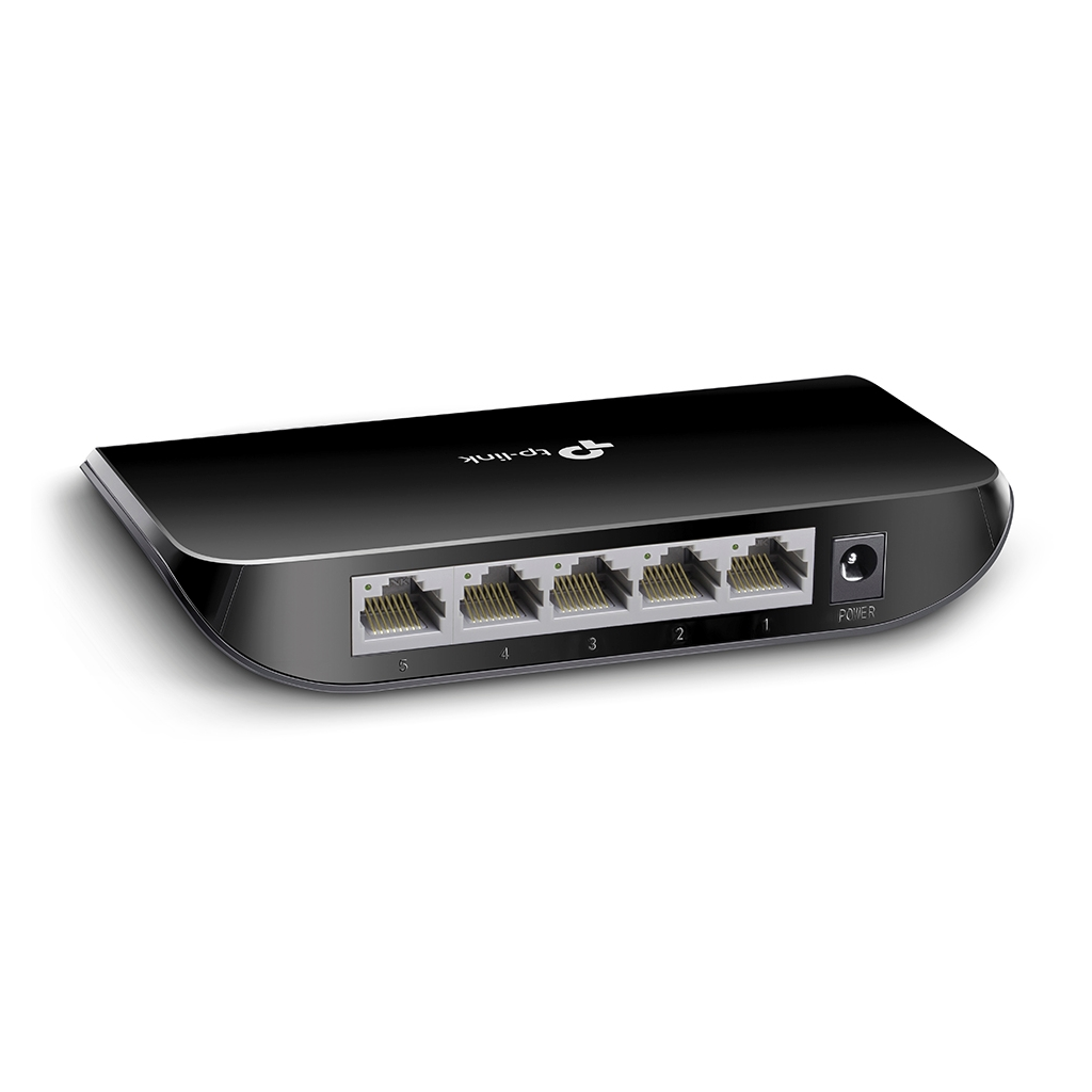 TP-LINK TL-SG1005D, 5 Port, GigaBit, Yönetilemez, Masaüstü Switch