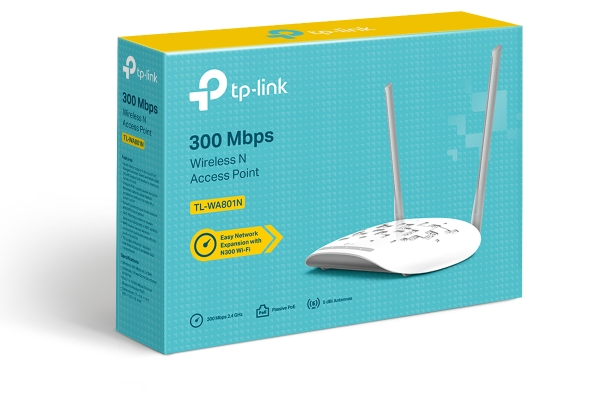 TP-LINK TL-WA801N 300mbps N300 2.4GHZ Mesafe Genişletici EV Ofis Tipi Access Point