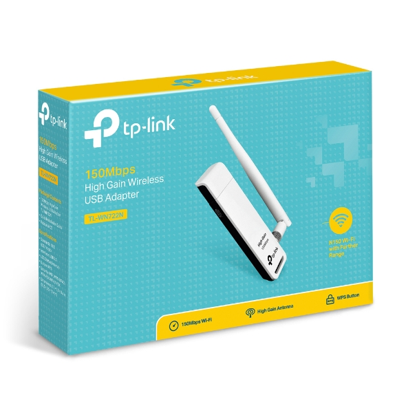 TP-LINK TL-WN722N N150 2.4ghz USB Kablosuz Adaptör