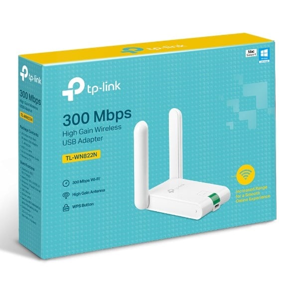 TP-LINK TL-WN822N 300mbps 2.4ghz USB Kablosuz Adaptör