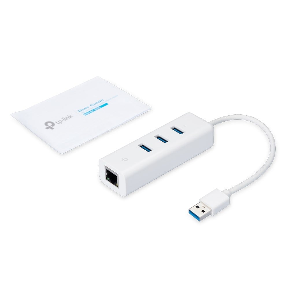 TP-LINK UE330 Gigabit USB 3.0 Ethernet Çoklayıcı Hub