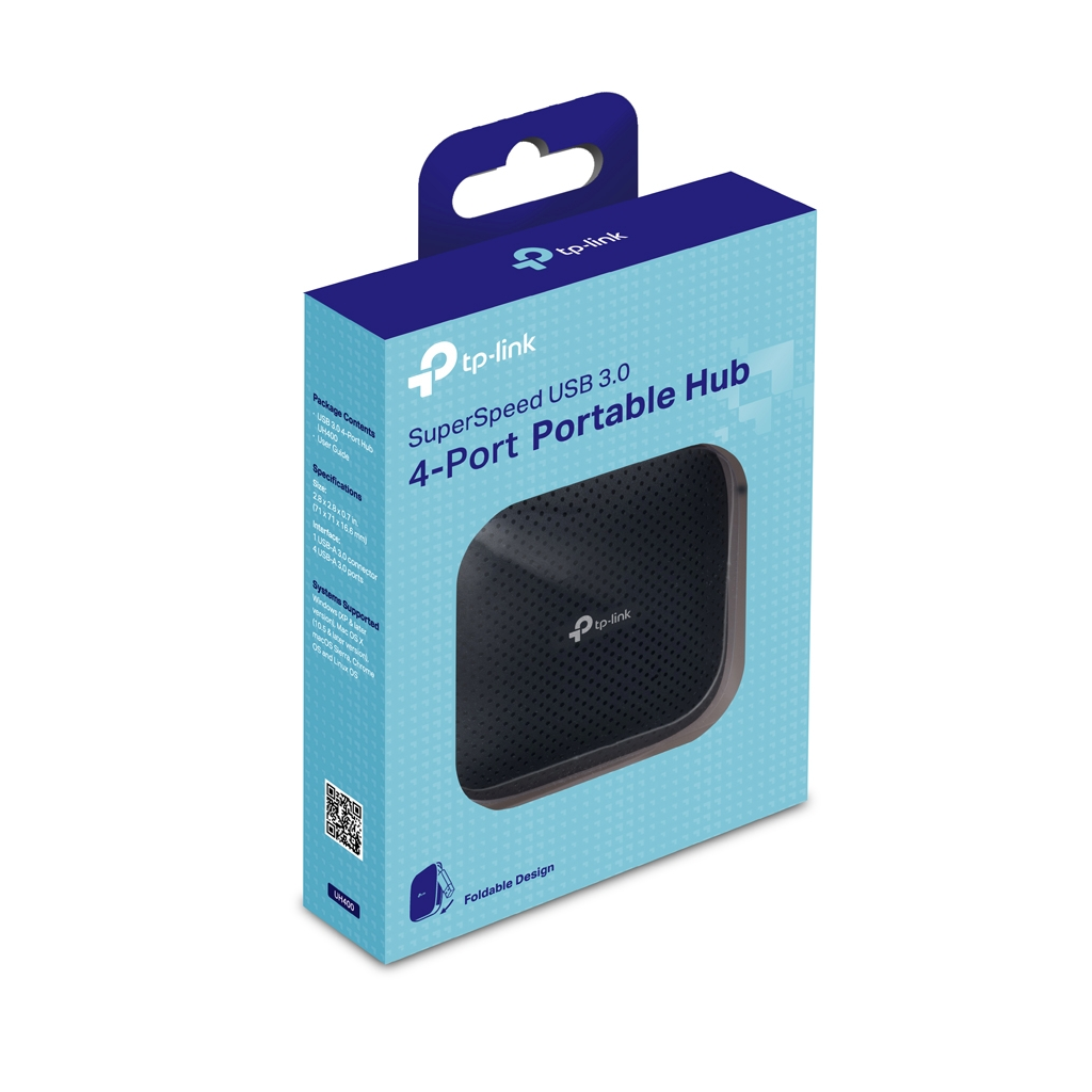TP-LINK UH400, 4 Port, Usb 3.0, Portatif, Hub