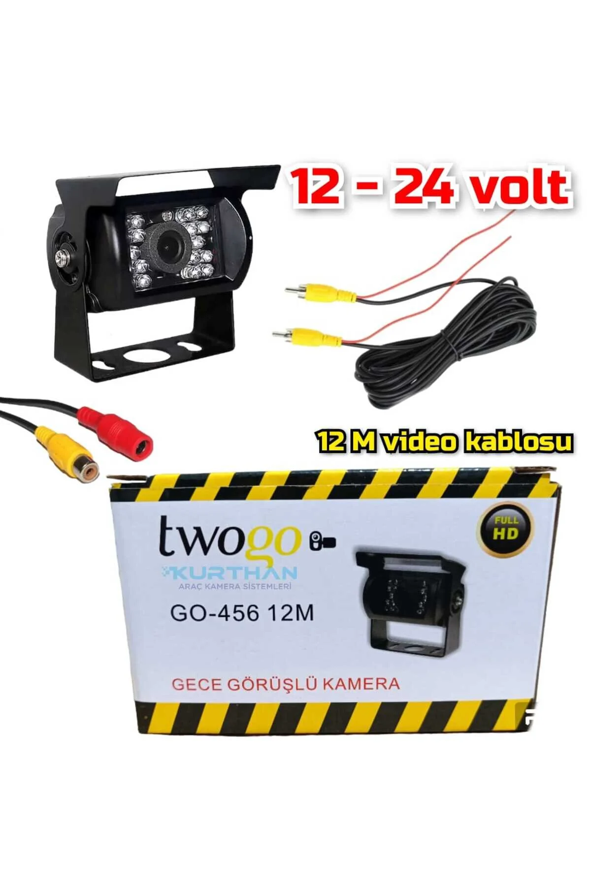 TWOGO GO-456 Araç Tampon Kamerası