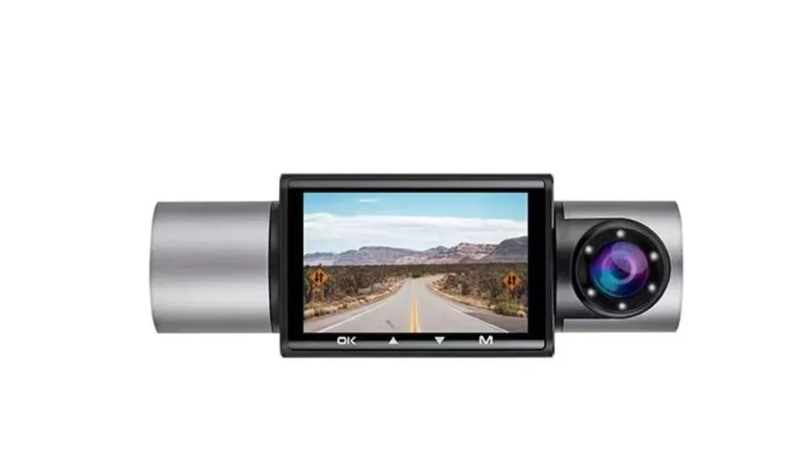 TWOGO GO-XRAY2 Day Night GPS Araç İçi Kamera Geniş Açı Çift Ekran